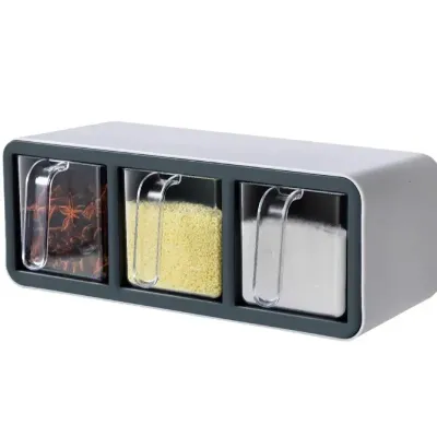 PUNCH-FREE KITCHEN SEASONING BOX